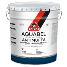 Aquabel antimuffa – idropittura traspirante opaca – Boero